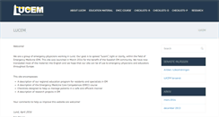 Desktop Screenshot of lucem.info