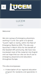 Mobile Screenshot of lucem.info