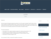 Tablet Screenshot of lucem.info